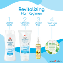 Load image into Gallery viewer, Human Nature Revitalizing Shampoo and Conditioner Bundle | Sulfate-Free, Silicone-Free, Hyaluronic + Niacinamide for Healthy Scalp and Resilient Strands
