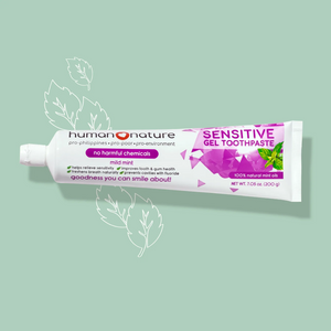 Human Nature Sensitive Gel Toothpaste Mild Mint
