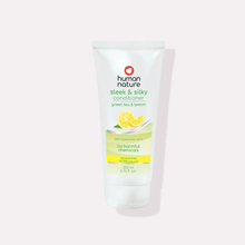 Load image into Gallery viewer, Human Nature Sleek and Silky Shampoo &amp; Conditioner Green Tea &amp; Lemon Bundle | SLS/SLES-Free, Silicone-Free, Paraben-Free
