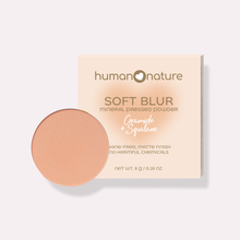 Load image into Gallery viewer, Human Nature Soft Blur Mineral Pressed Powder Refill 8g | Shine-Free Matte Finish
