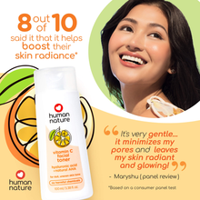 Load image into Gallery viewer, Human Nature Vitamin C Facial Cleanser and Facial Toner Bundle | Vegan, SLS/SLES-Free, Cruelty-Free
