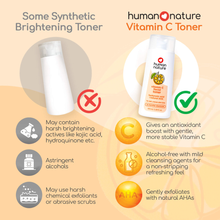 Load image into Gallery viewer, Human Nature Vitamin C Facial Cleanser and Facial Toner Bundle | Vegan, SLS/SLES-Free, Cruelty-Free
