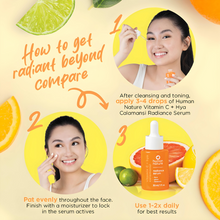 Load image into Gallery viewer, Human Nature Vitamin C + Hya Calamansi Radiance Serum 30ml
