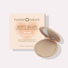 Load image into Gallery viewer, Human Nature Soft Blur Mineral Pressed Powder 8g | Shine-Free Matte Finish
