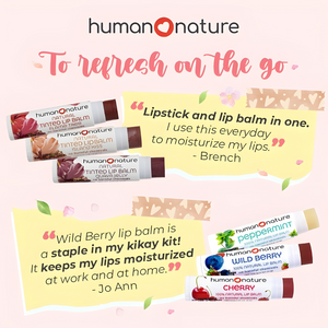 Human Nature 100% Natural Flavored Lip Balm 4g
