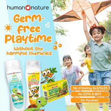 Load image into Gallery viewer, Human Nature 100% Natural Kids Bath Soap Gummy Berry Scent 120g
