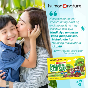 Human Nature 100% Natural Kids Bath Soap Gummy Berry Scent 120g