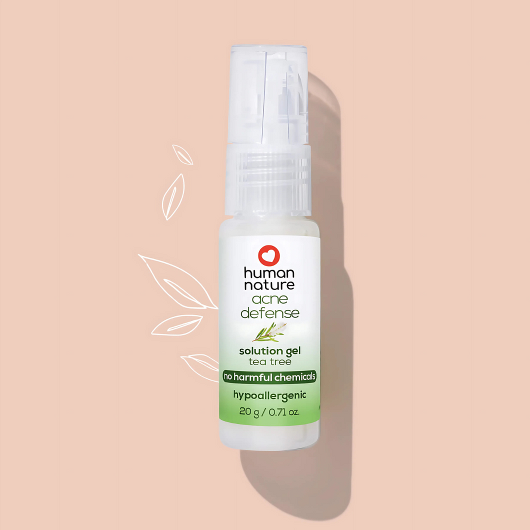 Human Nature Acne Defense Solution Gel Clinically Tested 20g