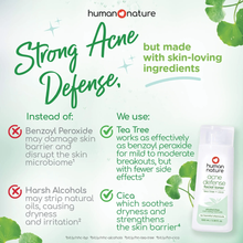 Load image into Gallery viewer, Human Nature Acne Defense Tea Tree &amp; Cica Face Toner 100ml
