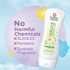 Human Nature Chamomile Fresh and Light Natural Feminine Wash 165ml
