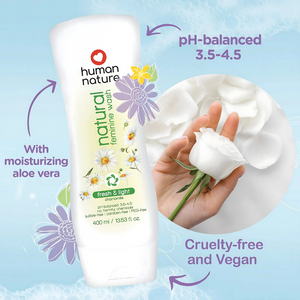 Human Nature Chamomile Fresh and Light Natural Feminine Wash 165ml