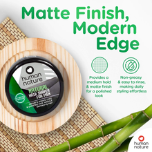 Load image into Gallery viewer, Human Nature Men&#39;s Natural Hair Shaper 50g | Delivers Steady Hold, Matte Finish and Polished Look Without Damaging Hair
