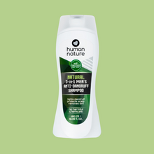 Load image into Gallery viewer, Human Nature Natural 3-in-1 Men&#39;s Anti-Dandruff Shampoo with PureProtect Active
