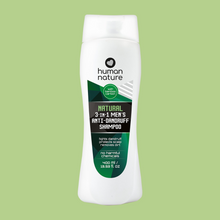 Load image into Gallery viewer, Human Nature Natural 3-in-1 Men&#39;s Anti-Dandruff Shampoo with PureProtect Active
