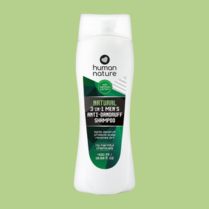 Human Nature Natural 3-in-1 Men's Anti-Dandruff Shampoo with PureProtect Active