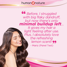 Load image into Gallery viewer, Human Nature Natural Anti-Dandruff Shampoo Lemon Splash Scent 180ml | SLS/SLES-Free, Silicone-Free, Paraben-Free
