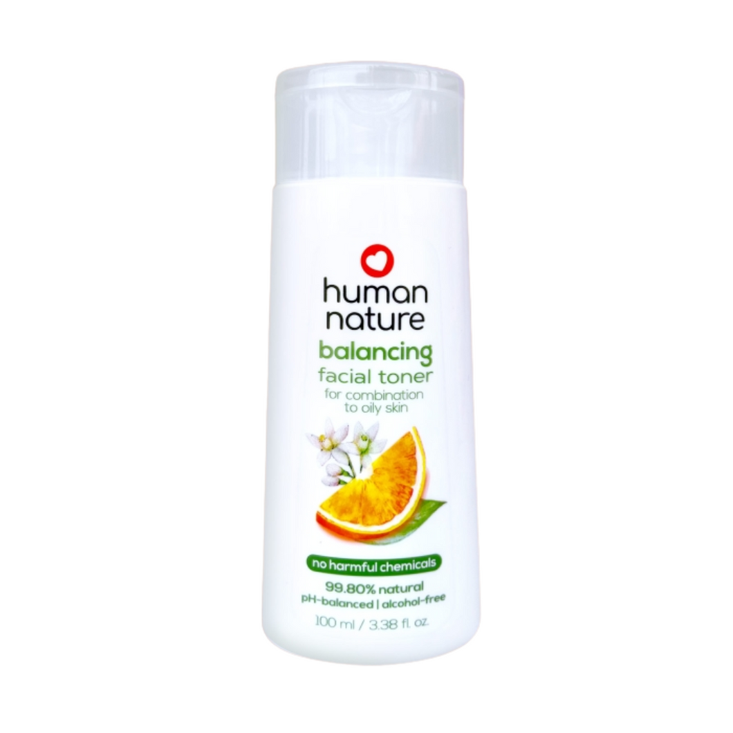 Human Nature Natural Balancing Face Toner with Elemi | Alcohol-Free, pH-Balanced