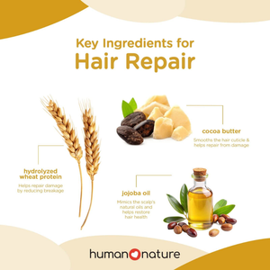 Human Nature Natural Daily Hair Mask Deep Conditioning for Dry, Rough Hair 150g