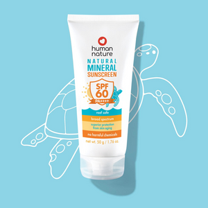 Human Nature Natural Mineral Reef-Safe Sunscreen SPF60 PA++++ | Broad Spectrum, Superior Protection From Skin Aging