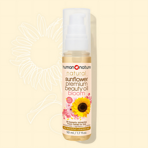 Human Nature Natural Sunflower Beauty Oil Bloom Lightly Scented