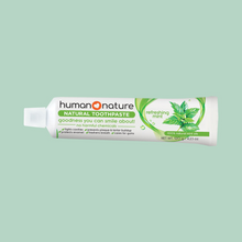 Load image into Gallery viewer, Human Nature Natural Toothpaste Refreshing Mint | Fights Cavities, Prevents Plaque &amp; Tartar Buildup
