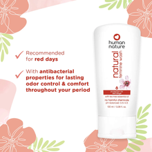 Load image into Gallery viewer, Human Nature Protection for Red Days Natural Feminine Wash 100ml
