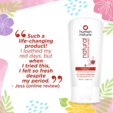 Load image into Gallery viewer, Human Nature Protection for Red Days Natural Feminine Wash 100ml
