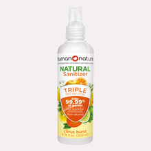 Load image into Gallery viewer, Human Nature Spray Sanitizer | Triclosan-Free 60% Sugarcane Alcohol, Aloe Vera
