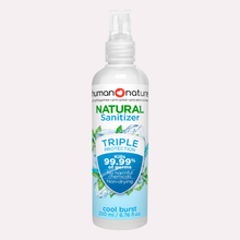 Load image into Gallery viewer, Human Nature Spray Sanitizer | Triclosan-Free 60% Sugarcane Alcohol, Aloe Vera

