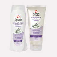 Human Nature Strength +PLUS Shampoo and Conditioner Bundle | Rosemary to Help Regrowth and Keep Hair Strong & Full