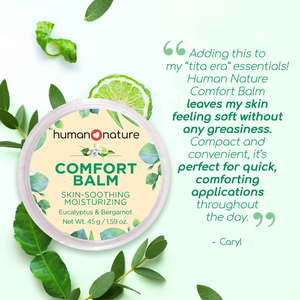 Human Nature Wellness Balm: Rescue (Tea Tree & Lavender) and Comfort (Eucalyptus & Bergamot)