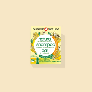 Human Nature Zesty Vanilla Delight Moisturizing Natural Shampoo Bar