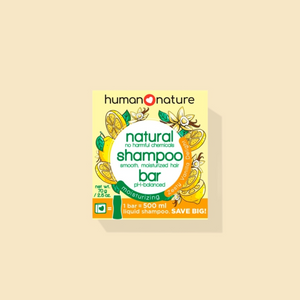 Human Nature Zesty Vanilla Delight Moisturizing Natural Shampoo Bar
