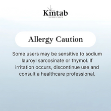 Load image into Gallery viewer, Kintab Toothtabs - 100% Natural Fluoridated Toothpaste Tablets | Sustainable, Travel-Friendly, Eco-Friendly Oral Care | Minty Fresh, TSA-Safe, Refillable Packaging
