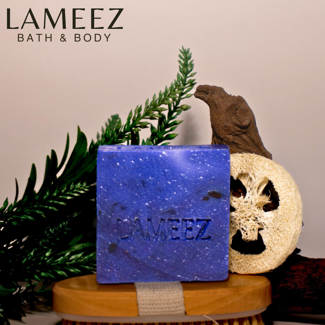 Lameez Herbal Lavender Handmade Bath Soap 150g | All-Natural, Moisturizing, Relaxing Aromatherapy