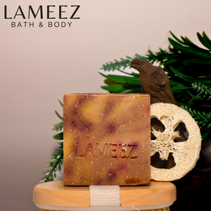 Lameez Herbal Vanilla Handmade Bath Soap 150g | All-Natural, Gentle, Nourishing Body Care