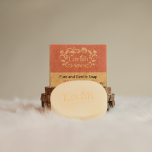 Lovish Pure and Gentle Soap 90g | All-Natural, Cold Processed