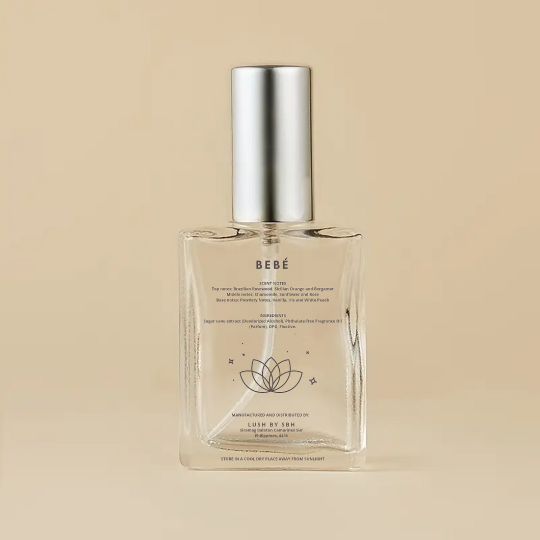 Lush by SBH ADORE Bebé Eau De Parfum for Women 60ml | Phthalate-Free, Vegan Perfume