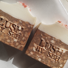 Load image into Gallery viewer, Lush by SBH Eskimo Latte Natural Handcrafted Artisan Gentle Exfoliating with Cooling Effect Body Soap
