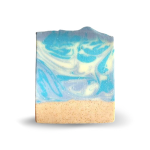 Lush by SBH Ocean Breeze Natural Handcrafted Artisan Gentle Exfoliating Body Soap