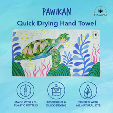 Load image into Gallery viewer, MAGWAI Hand Towel | Absorbent, Quick-Drying, Multipurpose, Eco-Friendly, Made from Recycled Plastic Bottles, Travel-Friendly, Sustainable
