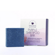 MAGWAI Salon Care Purple Shampoo Bar 65g | Sulfate-Free, pH-Balanced