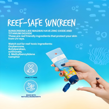 Load image into Gallery viewer, MAGWAI Reef-Safe Sheer Mineral Sunscreen Lotion SPF 50+ 80ml | Broad Spectrum, Lightweight, Non Greasy
