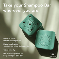 MAGWAI Shampoo Bar Dish, Soap Dish, Travel Case | Made Locally with Recycled Plastic, Eco-Friendly, Sustainable, Travel-Ready, Proudly Filipino
