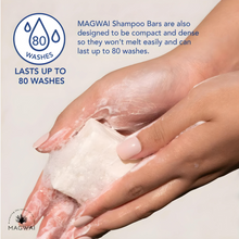 Load image into Gallery viewer, MAGWAI Soft and Silky Shampoo Bar 65g | To Nourish Dry and Damaged Hair
