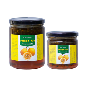 MJM Farms Passion Fruit Concentrate | All Natural, No Preservatives, No Additives