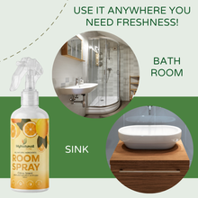 Load image into Gallery viewer, MyNatural Bathroom Spray Odor Eliminator Awakening Citrus Odor Remover 300ml | All Natural, Phthalate-Free, Non-Toxic
