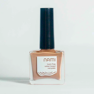 Nami Natural Easy On Me (Soft Amber) Vegan, Toxin-Free, Odor-Free, Water-Based Nail Polish 13.5ml