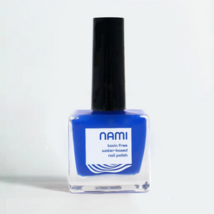 Nami Natural Out Of The Blue (Tory Blue) Vegan, Toxin-Free, Odor-Free, Water-Based Nail Polish 13.5ml
