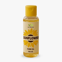 Load image into Gallery viewer, Oil For You Sunflower Pure Oil 100ml | Pure Skin Nutrition
